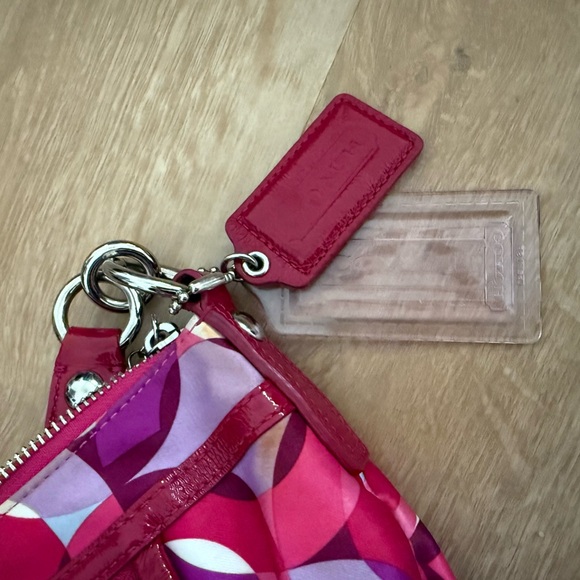 Coach Vintage Pink Poppy Crossbody Bag - Picture 3 of 9